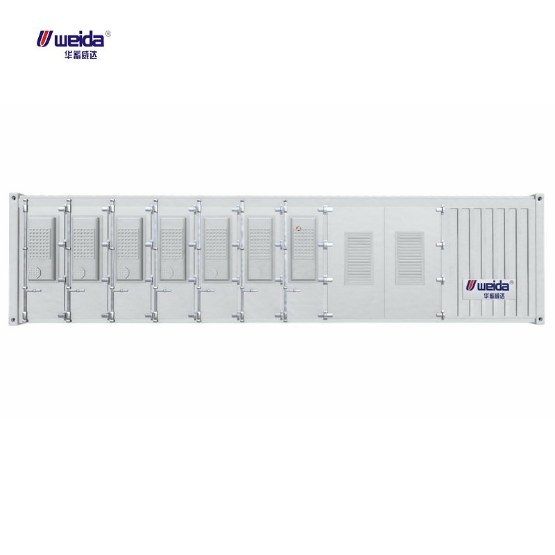 Integrated container energy storage system