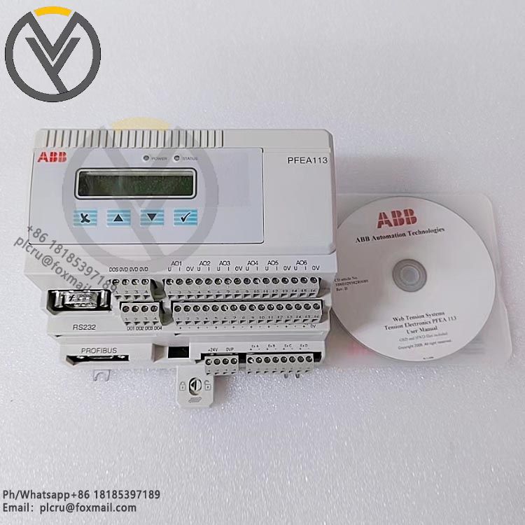 ABB PFEA112-20 3BSE030369R0020 High Precision Tension Contro