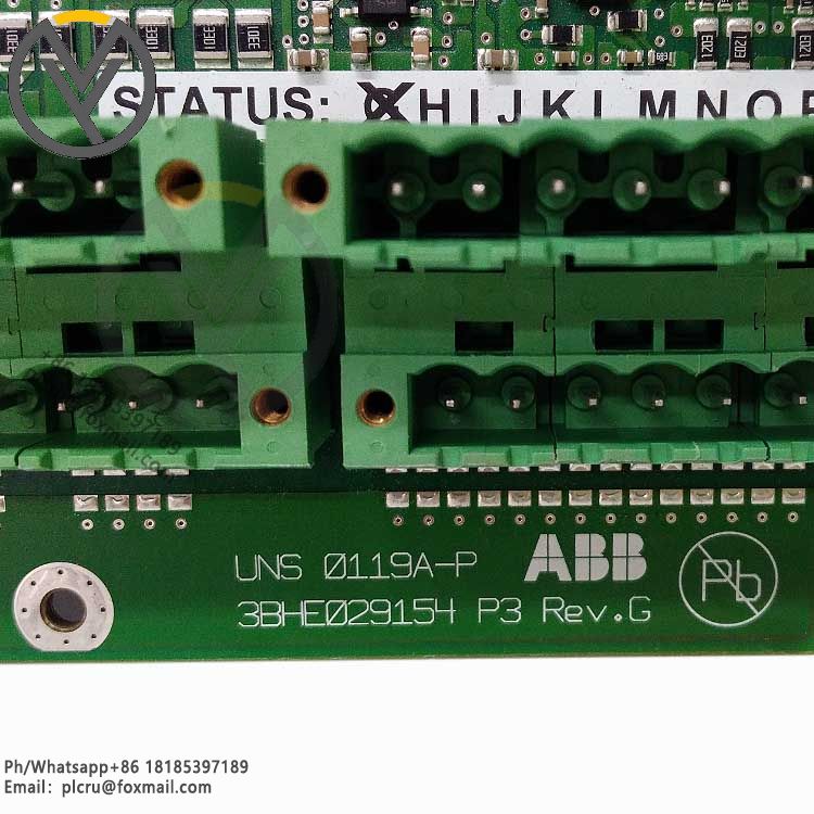 ABB UNS0119A-P V101 3BHE029153R0101 3BHE029154P4 Controller Board