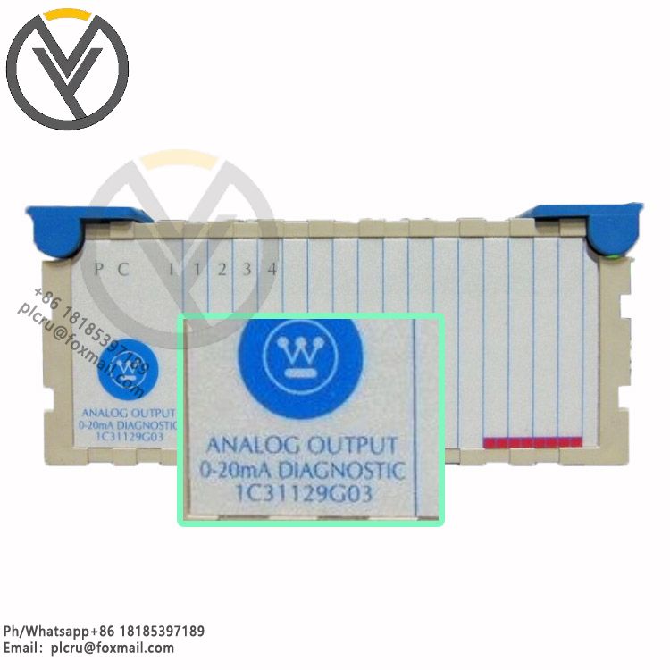 EMERSON Ovation 1C31129G03 Analog Output module