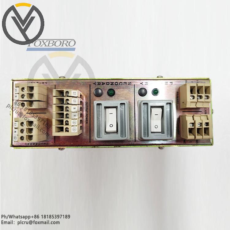 FOXBORO P0912XX I/A series AC Transmission Power Supply