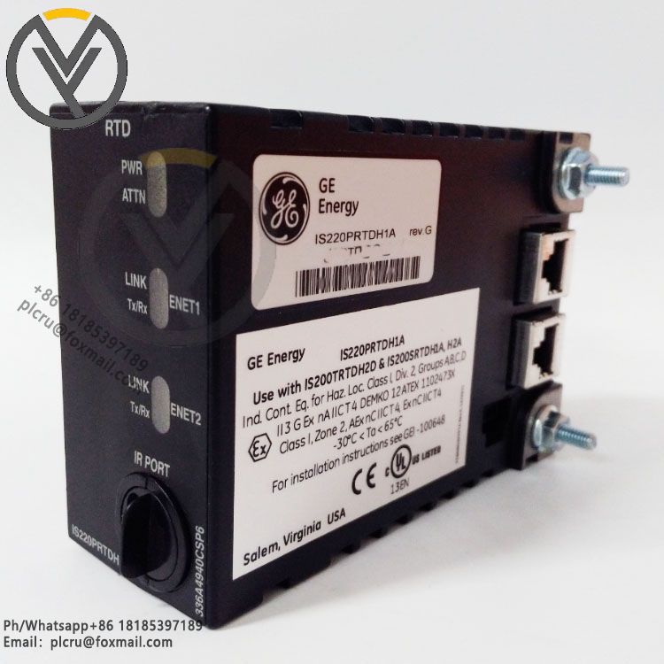 GE IS220PRTDH1A Resistance Temperature Device Input Module