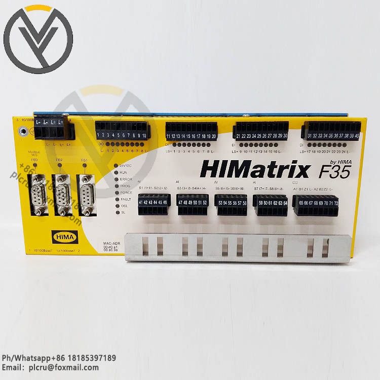 F3 DIO 20/8 02 HIMA remote I/O module