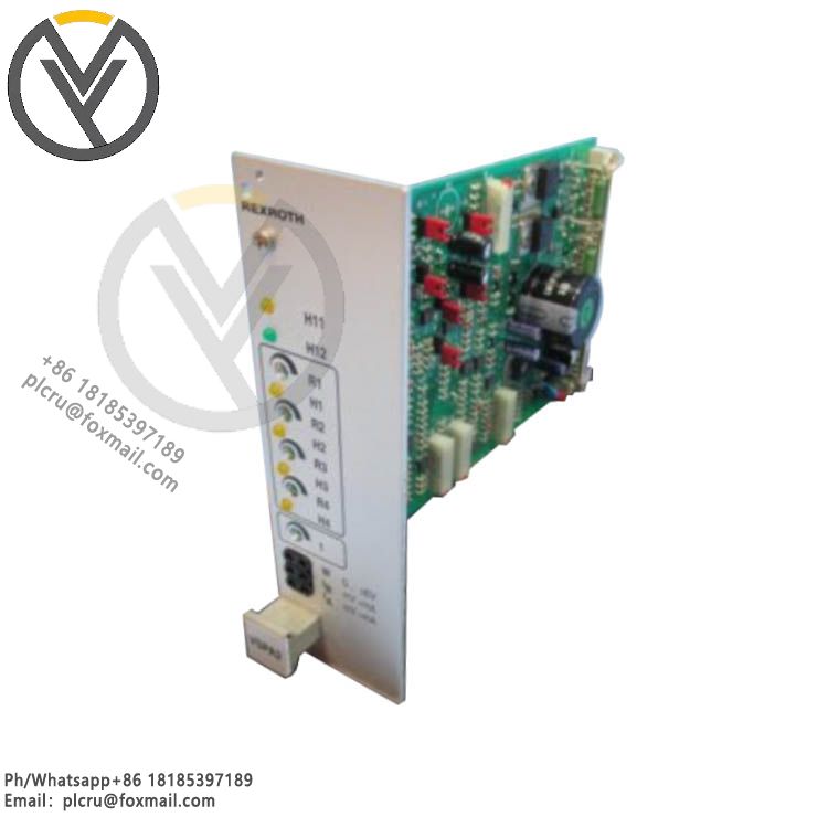 REXROTH VT-VPCD-1-15 V0 1-P-1 Servo Amplifier Panel