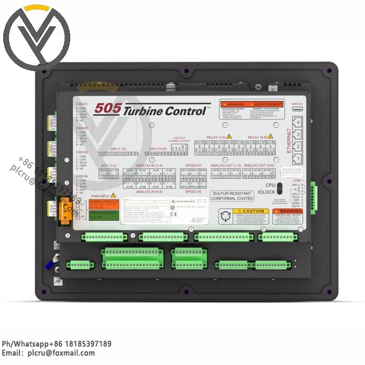 Woodward 8200-1302 Turbine control