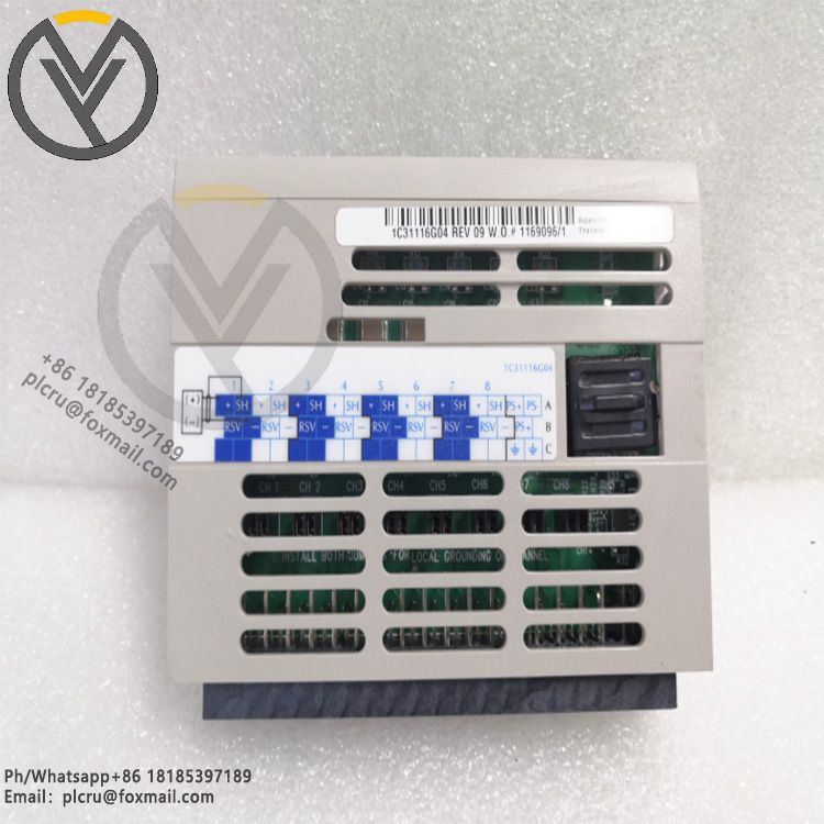 WESTINGHOUSE 1C31116G04 Input Module