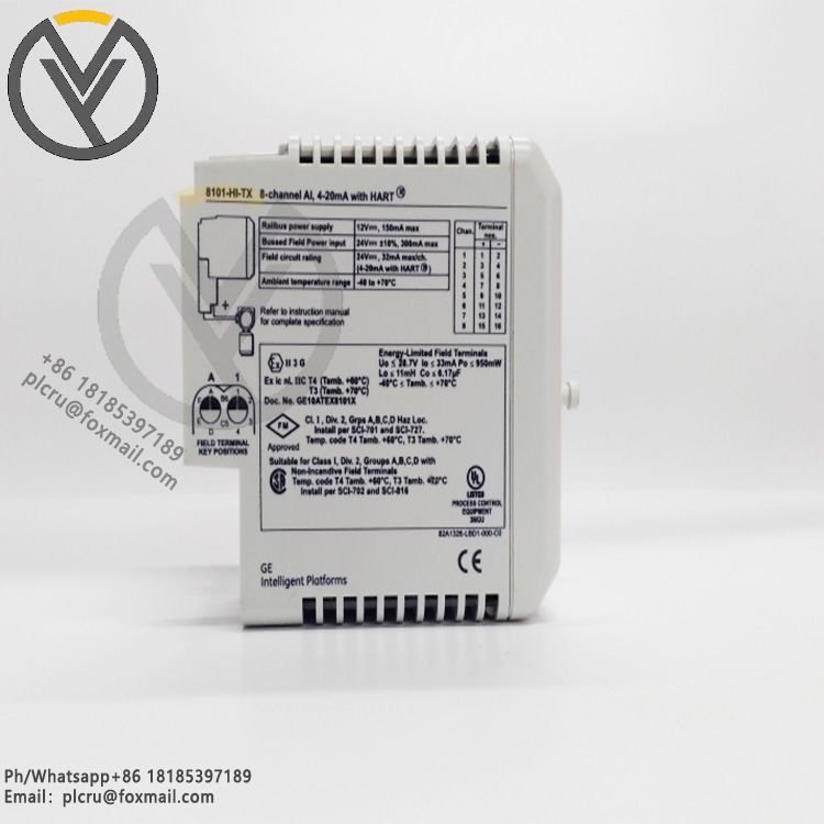 GE 8101-HI-TX-02 Analog Input Module