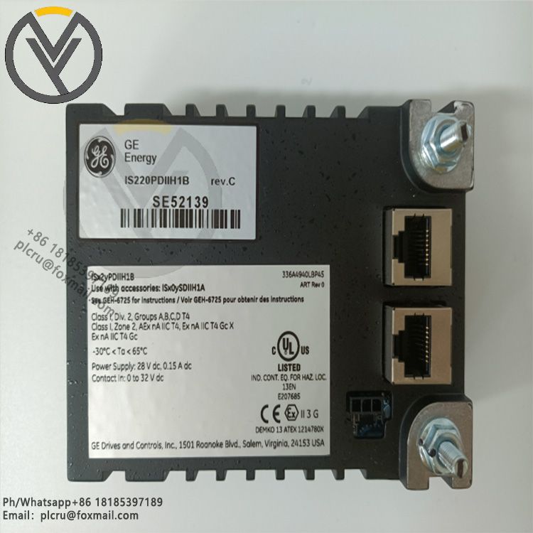 GE IS220PDIIH1B Input/Output Module