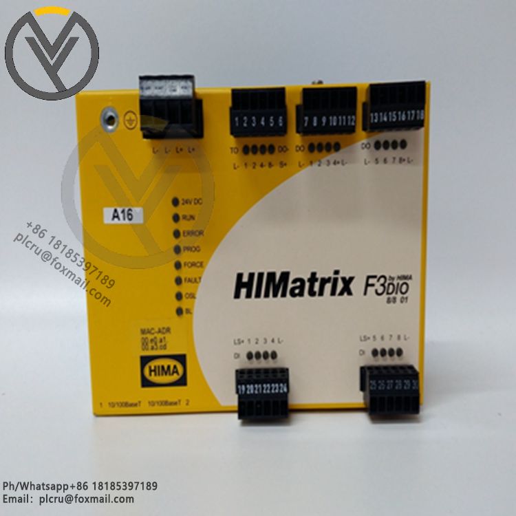 HIMA F3 DIO 88 01 982200425 可编程控制器