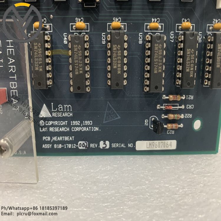 Lam Research LAM 810-17012-002 Printed circuit board