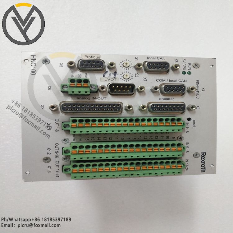 REXROTH VT-HNC100-4-3X/P-I-00/G04 Digital Axis Control