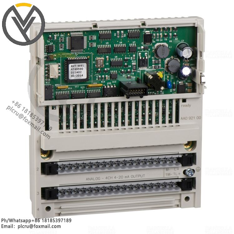 Schneider Electric 170AAO92100 Distributed analog output mod