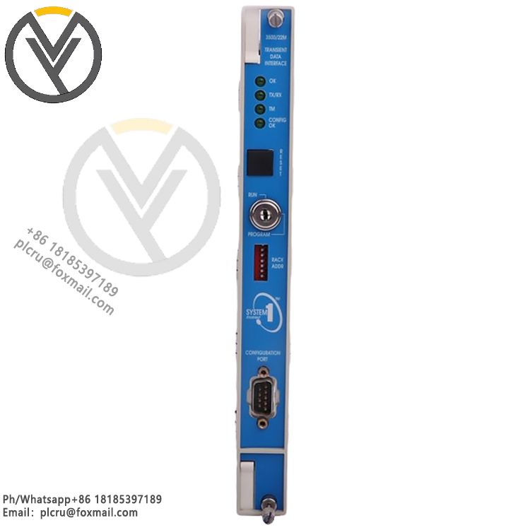 Bently Nevada 3500/22M-01-01-CN Transient Data Interface