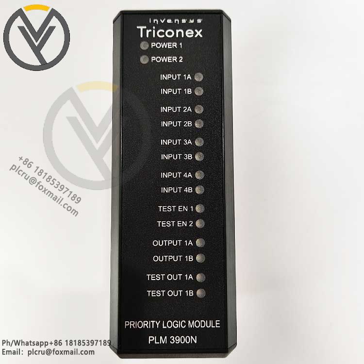 TRICONEX PLM3900N Invensys PRIORITY LOGIC MODULE